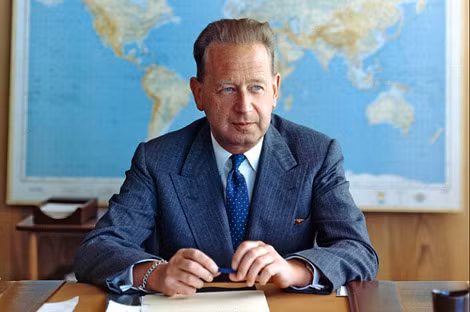 Tổng thư ký LHQ Dag Hammarskjold.