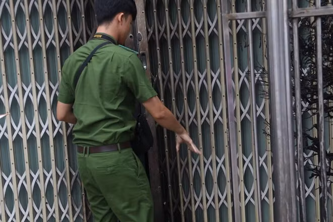 Công an TP Nha Trang khám nghiệm hiện trường