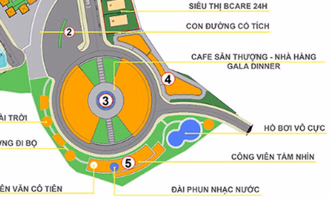 Bản vẽ hồ bơi ở khu nhà ở cao cấp Hoàng Phú