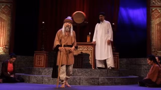 "Công lý không gục ngã" - một trong số các vở chính luận được đánh giá cao của Nhà hát Tuổi trẻ