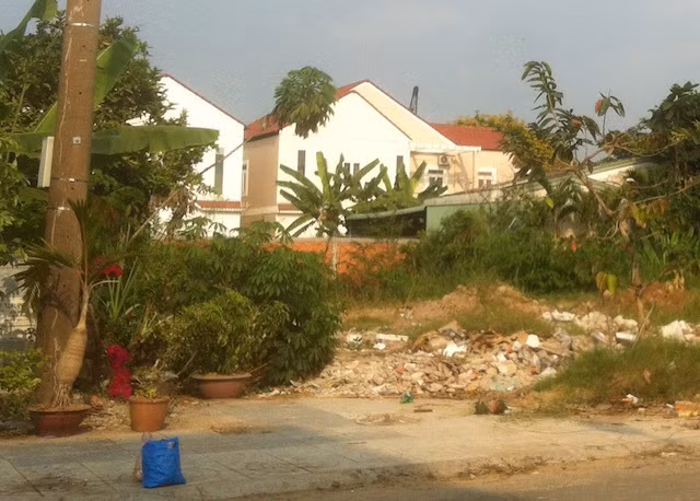 Hiện trường nơi xảy ra vụ tự thiêu.
