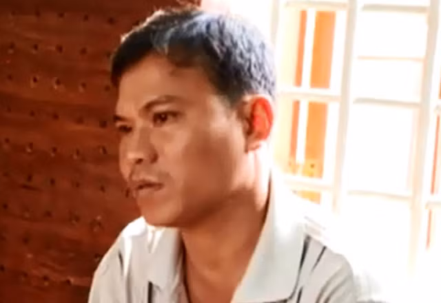 Nghi phạm tại cơ quan điều tra. Ảnh CTV.