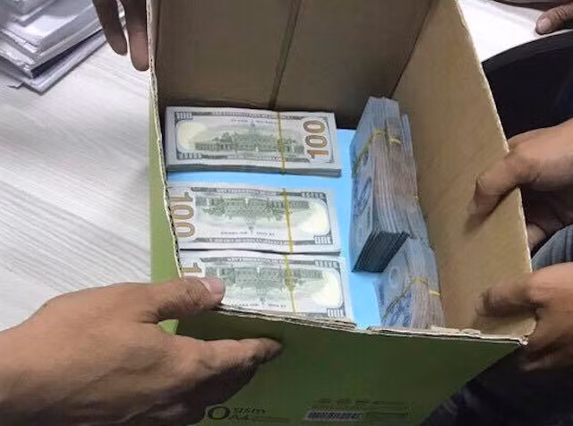 Số tiền được thu hồi trong vụ cướp ngân hàng chủ yếu là ngoại tệ.