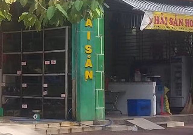 Hiện trường nơi xảy ra vụ việc.