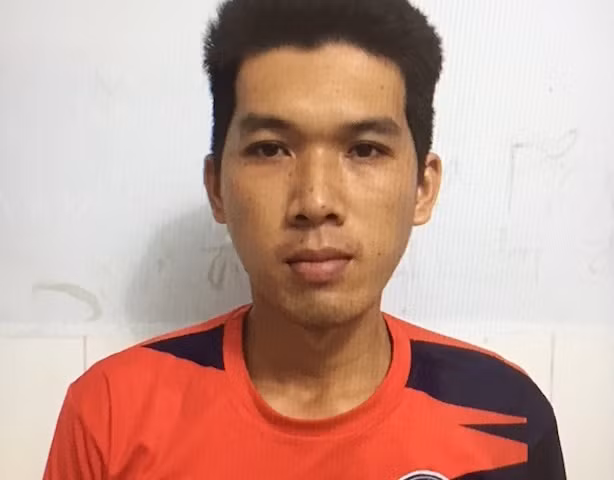 Nghi phạm tại cơ quan điều tra.