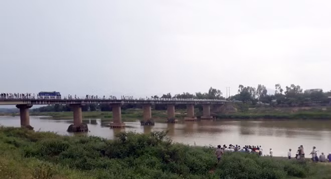 Khu vực anh Duy bị trượt chân đuối nước.