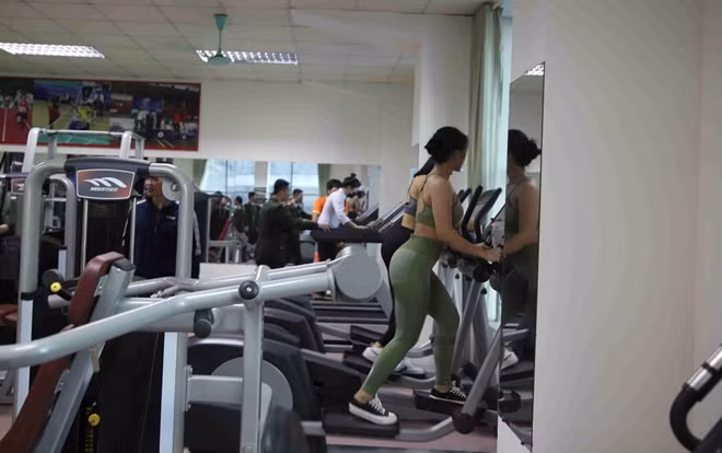 Phòng tập ngay sau khi khai trương