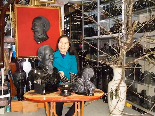 Nghệ nhân Phạm Thị Cộng.