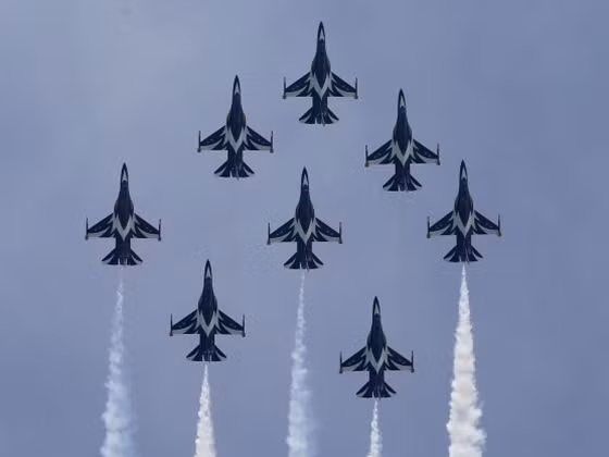 Singapore Airshow là triển lãm hàng không lớn nhất châu Á. Ảnh: Reuters.