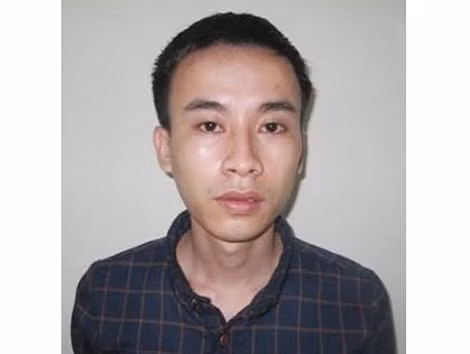 Vương Trọng Sơn tại cơ quan điều tra.