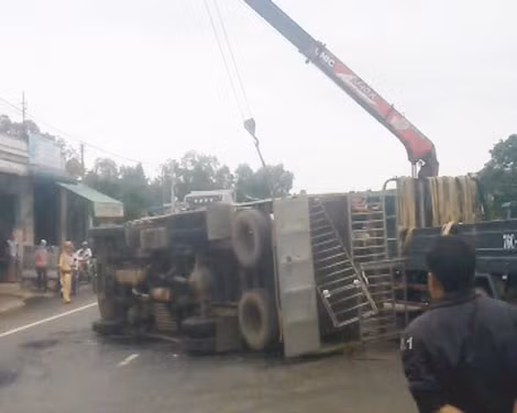 Hiện trường vụ tai nạn