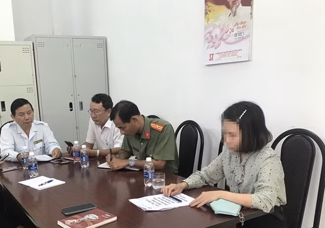 Nữ bác sĩ được cơ quan chức năng mời làm việc.