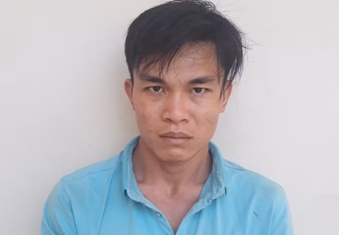 Nguyễn Chí Tâm tại cơ quan điều tra.