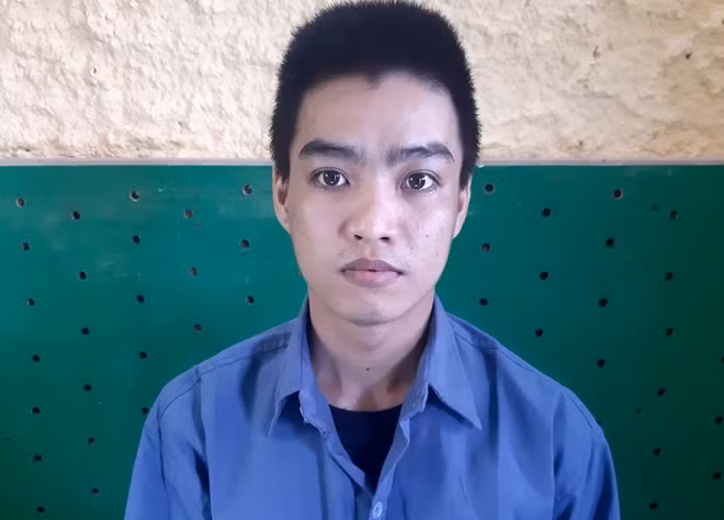 Ngà tại cơ quan điều tra.