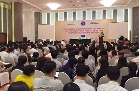 Triển khai lấy ý kiến người bệnh cho các BV trong cả nước.