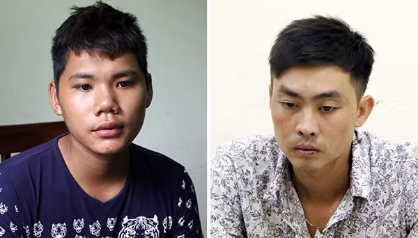 Đối tượng Lê Minh Đức và Hoàng Văn Sơn.