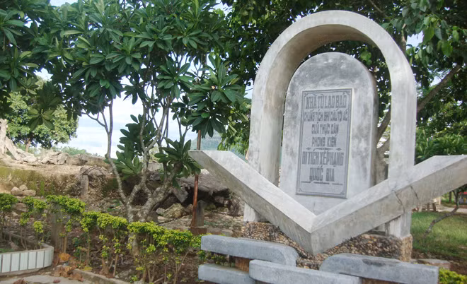 Một góc nhà tù Lao Bảo.