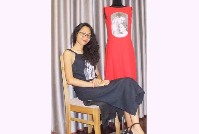 Họa sĩ Dương Thu Phương.