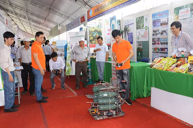 Nhiều sáng tạo khoa học phục vụ phát triển kinh tế đã xuất hiện tại sự KH&CN lần này