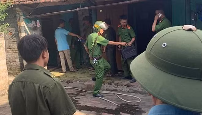 Hiện trường vụ việc.