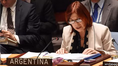 Đại sứ Argentina - Maria Cristina Perceval.