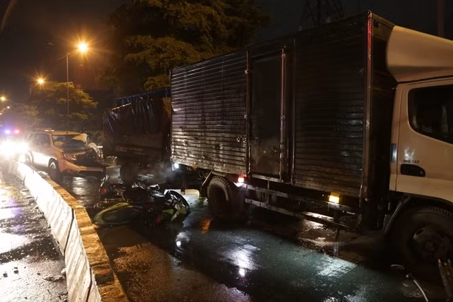 Hiện trường vụ va chạm