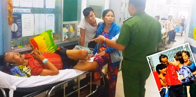 Ông Tường sau khi được cấp cứu tại bệnh viện đã hồi phục.