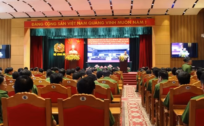 Quang cảnh Hội nghị tập huấn