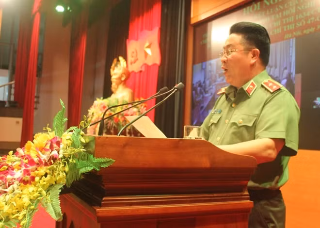 Thứ trưởng Bùi Văn Thành phát biểu tại Hội nghị