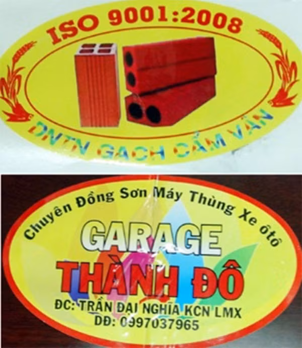 Ảnh logo xe “vua” trong vụ án.