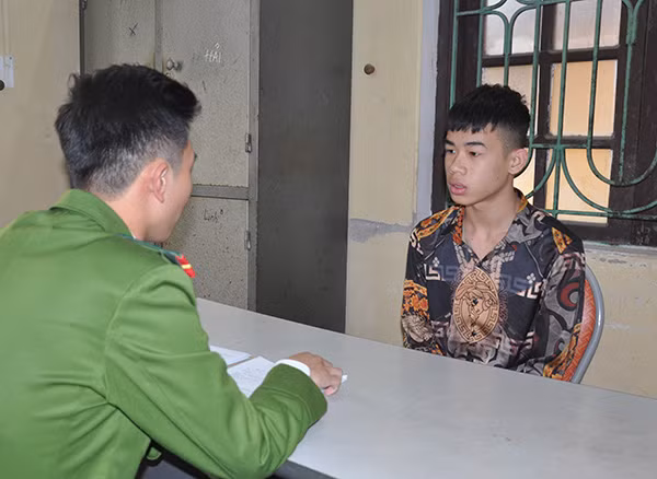 Đối tượng Trần Văn Kiên.