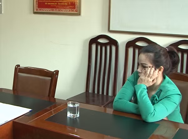 Đối tượng tại Phòng Cảnh sát truy nã tội phạm Công an tỉnh Quảng Ninh.