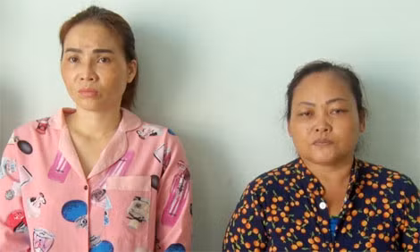 Hạnh và Kiểu (từ trái sang).