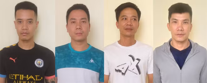 Các đối tượng trong đường dây đánh bạc.