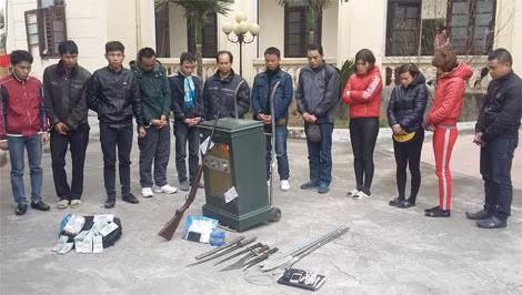 Các đối tượng trong vụ án.