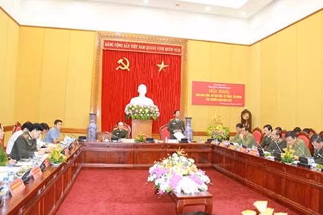 Thứ trưởng Thường trực Đặng Văn Hiếu phát biểu chỉ đạo tại Hội nghị.