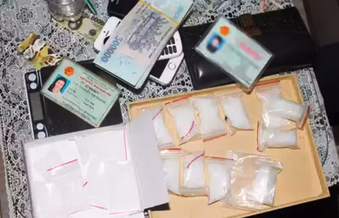 Tang vật vụ án bị Công an thu giữ