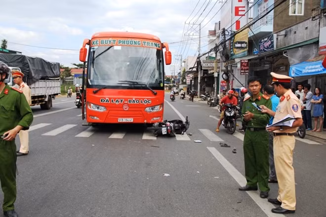 Hiện trường vụ tai nạn
