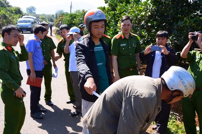 Hình ảnh dựng lại hiện trường