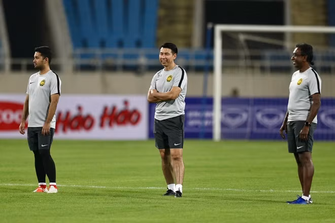 Ông Tan Cheng Hoe tin tưởng vào các học trò của mình sẽ có được kết quả thuận lợi tại Mỹ Đình.