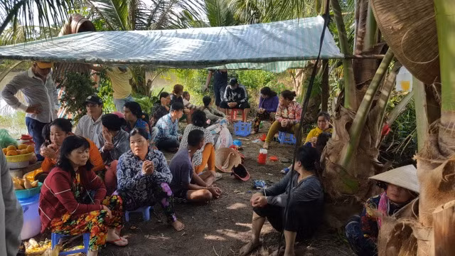 Hiện trường vụ việc.