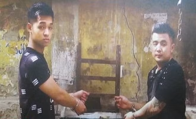 Hai đối tượng Lê Quốc Hưng và Nguyễn Phi Anh.