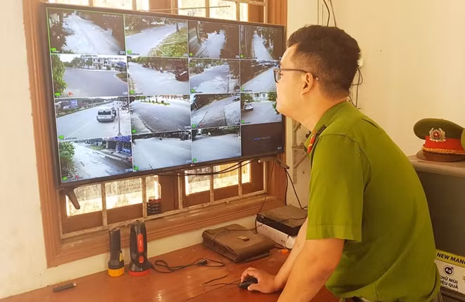 Camera giám sát ANTT tại TP Đông Hà.