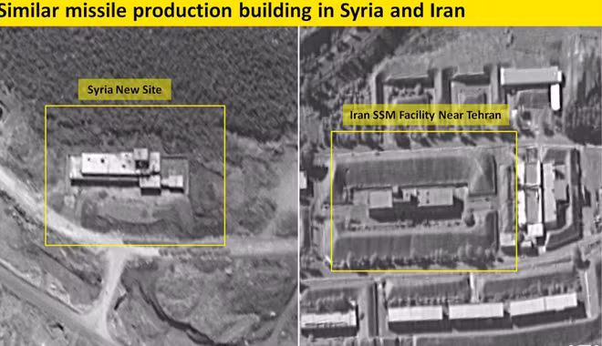 Những hình ảnh vệ tinh Israel nói rằng Iran đang xây nhà máy tên lửa ở Syria.