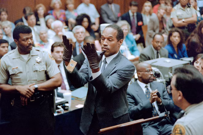 O.J. Simpson trong phiên tòa diễn ra vào năm 1995. (Nguồn: gettyimages)