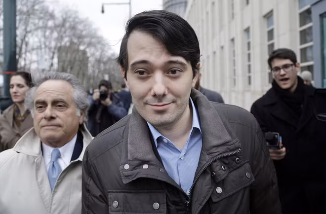 CEO hãng dược Turing Pharmaceutical - Martin Shkreli.