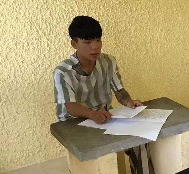 Đối tượng Phan Chí Trung tại Cơ quan điều tra