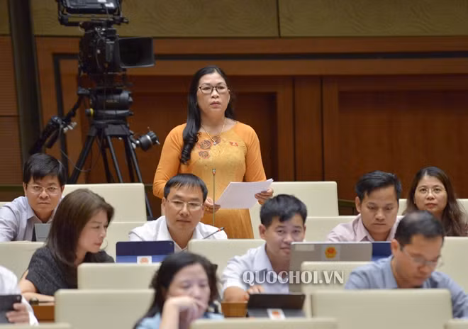 Đại biểu Bố Thị Xuân Linh (Bình Thuận).