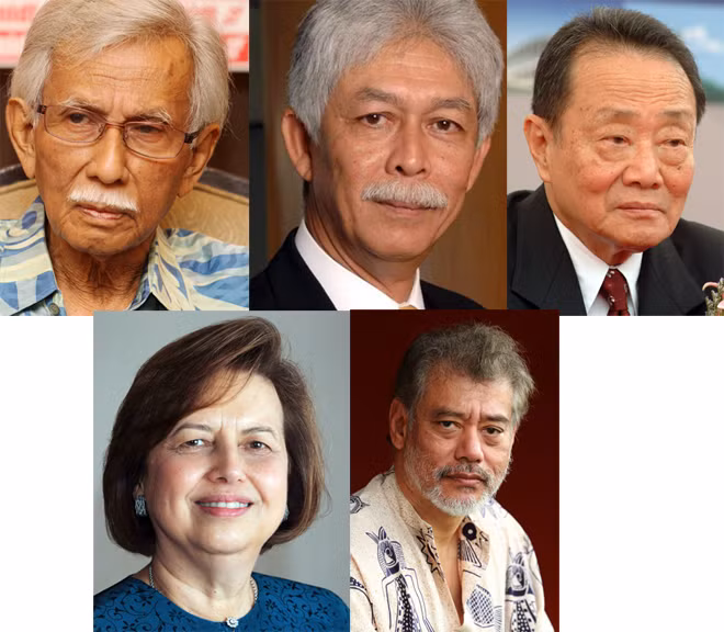Daim Zainuddin - Hassan Marican - Robert Kuok - Zeti Aziz - Jomo Kwame Sundaram