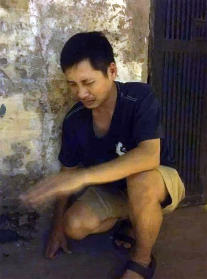 Đối tượng bị bắt.